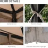 Outsunny Gartenpavillon Pavillon Gartenzelt mit 4 Produktbild-Vorschau 5