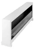 Caminetto a bioetanolo BOX 120 cm da appoggio, bianco con Anteprima dell’immagine prodotto 2