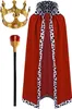Set costume da re 3 pezzi. Kruzzel 20560 Anteprima dell’immagine prodotto 4