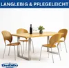 DanDiBo 2x nohy stolu z nerezové oceli 72 x 60 cm rám stolu Náhled obrázku produktu 7