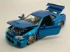 Nissan Skyline GT-R R34 2002 blau Brian Fast & Furious Produktbild-Vorschau 4