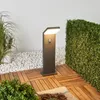 Arcchio LED-Wegeleuchte Yolena, Sensor, 60 cm, anthrazit Produktbild-Vorschau 4