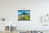MuchoWow® Textilposter Blumen - Berge - Schnee - Landschaft Produktbild-Vorschau 2