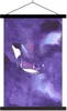 MuchoWow® Textilposter Orca - Farbe - Tiere - Lila 40x60 cm Produktbild-Vorschau 1