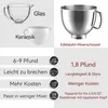 Edelstahl Rührschüssel,Edelstahlschüssel mit Griff,Ersatz Produktbild-Vorschau 6