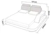 Design Bett XXL Big Betten Hotel Polster 160x200 Produktbild-Vorschau 2