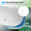 HOROW 60 x 40 cm lavabo da appoggio in Vetroceramica Ovale, Anteprima dell’immagine prodotto 7