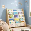SONGMICS Kinderregal Bücherregal mit 4 Ebenen Sicher und Produktbild-Vorschau 2