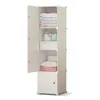 Armoire modulable blanche avec 4 étagères, bibliothèque Voir les images du produit 1
