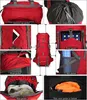 70L Rucksack Camping Wandern Trekking Reise Rot mit Produktbild-Vorschau 4
