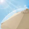 SONGMICS Sonnenschirm Ø 300 cm mit 32 LED-Lämpchen Produktbild-Vorschau 5