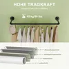 Industrieller Wäscheständer aus Rohren, 2er-Set, 92,5 cm Produktbild-Vorschau 5