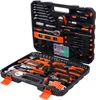 A tool kit laid out in its open case. Produktbild-Vorschau