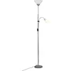 Brilliant Spari LED Deckenfluter mit Lesearm E27 10W/8W Produktbild-Vorschau 1