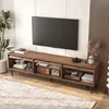 Komoda pod telewizor Merax z drzwiami przesuwnymi, szafka Podgląd zdjęcia produktu 7