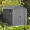 Zahradní domek Keter Darwin 6x8 - 221 x 244 x 190 cm - šedý Náhled obrázku produktu 12