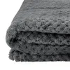 HOMLA Koc NOAH ziarnka ryżu szary 150x200 cm Podgląd zdjęcia produktu 3