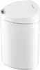 A white sensor trash can with a lid is shown against a white background. Anteprima dell’immagine prodotto