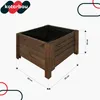 KOTARBAU® Fioriera da Esterno in Legno di Pino 50 x 50 x 30 Anteprima dell’immagine prodotto 3