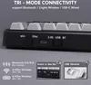 Angriffshai M86 Dichtung Mechanische Tastatur, 75% TRI-Mode Produktbild-Vorschau 3