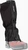 A black pair of gaiters is shown on a hiking boot against a white background. Anteprima dell’immagine prodotto