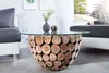 riess-ambiente Table basse artisanale PURE NATURE 70cm teck Voir les images du produit 4