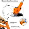Akumulátorový křovinořez OUTIGO, 3 typy nožů, 2 akumulátory Náhled obrázku produktu 2