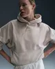 NIKE W NK ONE TF PO HOODIE POLAR Light Orewood Brown/Weiß M Produktbild-Vorschau 4