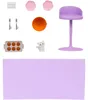 Barbie Wochenend-Haus, Puppenhaus-Spielset mit Puppe, 10 Produktbild-Vorschau 3