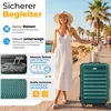 KESSER® Reisekoffer Hartschalen Koffer mit Zahlenschloss, Produktbild-Vorschau 6