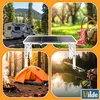 Vilde | Tavolo da campeggio regolabile in altezza - 120x60 Anteprima dell’immagine prodotto 7