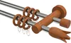 Interdeco Gardinenstange / Vorhangstange Edelstahl-Optik / Produktbild-Vorschau 1