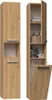 BDW, Mobile bagno con cesto portabiancheria, 2 ante, Anteprima dell’immagine prodotto 1