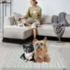 Hundematte für Hunde Selbst Kühlende,59*40in, für Zuhause Produktbild-Vorschau 7