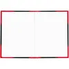 Bantex 100302833, Einfarbig, Schwarz, Rot, A6, 96 Blätter, Produktbild-Vorschau 9