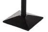 The base of a black table stand on a white background. Podgląd zdjęcia produktu