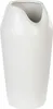 BELIANI Vase Weiß Steinzeug 33 cm Hoch Schlank Rund mit Produktbild-Vorschau 1