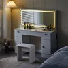 CLIPOP Schminktisch mit Ladestation, LED Spiegel, 3 Produktbild-Vorschau 11
