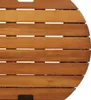 vidaXL Tavolini da giardino 2 pezzi con piano in legno Anteprima dell’immagine prodotto 10