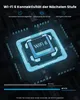 A stylized graphic depicting a central processor chip labeled "WiFi 6" surrounded by circuit board elements and promotional text about Wi-Fi 6 connectivity. Produktbild-Vorschau