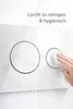 TECEloop WC-Betätigungsplatte f. 2-Mengentechnik Glas weiß Náhľad obrázku produktu 8