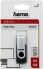 hama USB 2.0 Speicherstick "Rotate" 64 GB schwarz/silber Produktbild-Vorschau 4