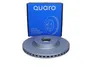 2x QUARO Bremsscheibe QD6865 für FORD FOCUS III Turnier Produktbild-Vorschau 4