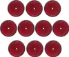10 x Anhänger Reflektoren, Ø85mm, Rot, Rund, E3, Produktbild-Vorschau 8