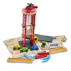 Tooky Toy Holz-Parkhaus TL698, 22-tlg, 3 Etagen, Produktbild-Vorschau 4