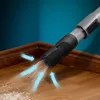 A vacuum cleaner nozzle is shown close to a wooden floor, with arrows indicating suction. Náhled obrázku produktu