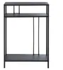Calicosy - Consolle alta in metallo nero H90 cm - OLLI Anteprima dell’immagine prodotto 1