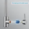 Cecipa Küchenarmatur 360° Drehbar Wasserhahn Küche Produktbild-Vorschau 5