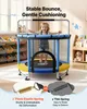 VEVOR Trampolin Mini für Kinder mit Haltestange Produktbild-Vorschau 3