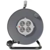 Sygonix SY-5655928 Kabeltrommel 50 m Schwarz Produktbild-Vorschau 3